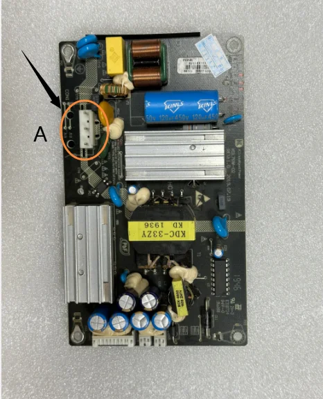 Placa de alimentación Original XMMNTWQ34, KDL76W-02 de pantalla, 841-BK076-0201C, LSM340YP05-T01