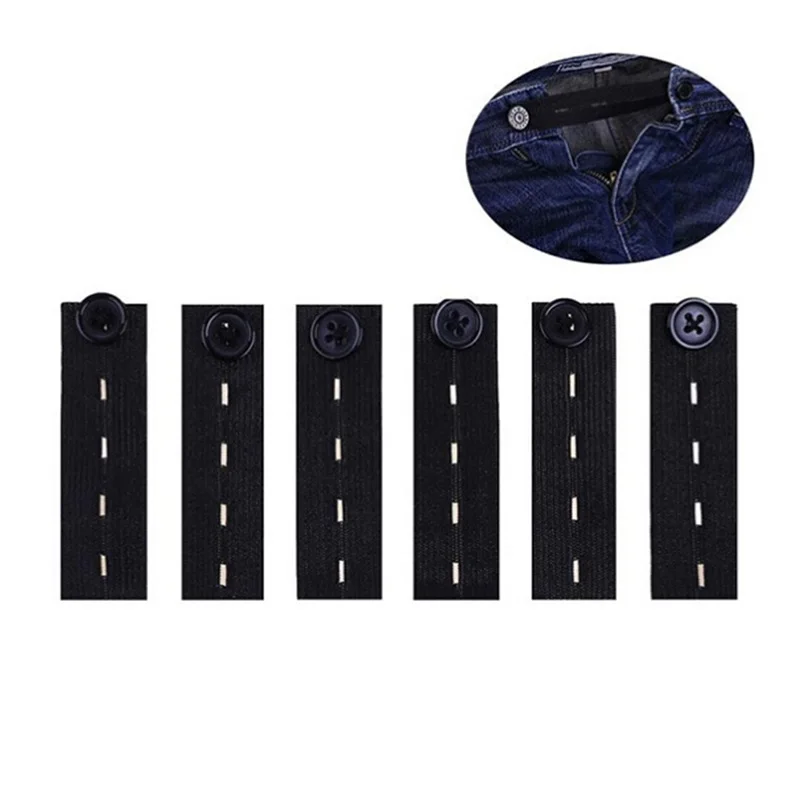 Belt Waist Extension Buckle Elastic Adjustable Trouser Buckle Pregnant Women Fat Trousers Elastic Buckle 2