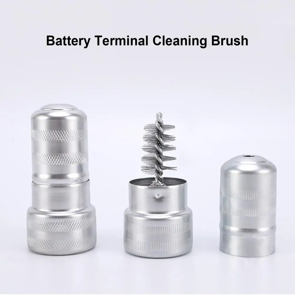 Battery Terminal Cleaner Battery Brush for Cars Terminal Brush Easy-to-use Tool for Cars Boats Trucks Removes Corrosion