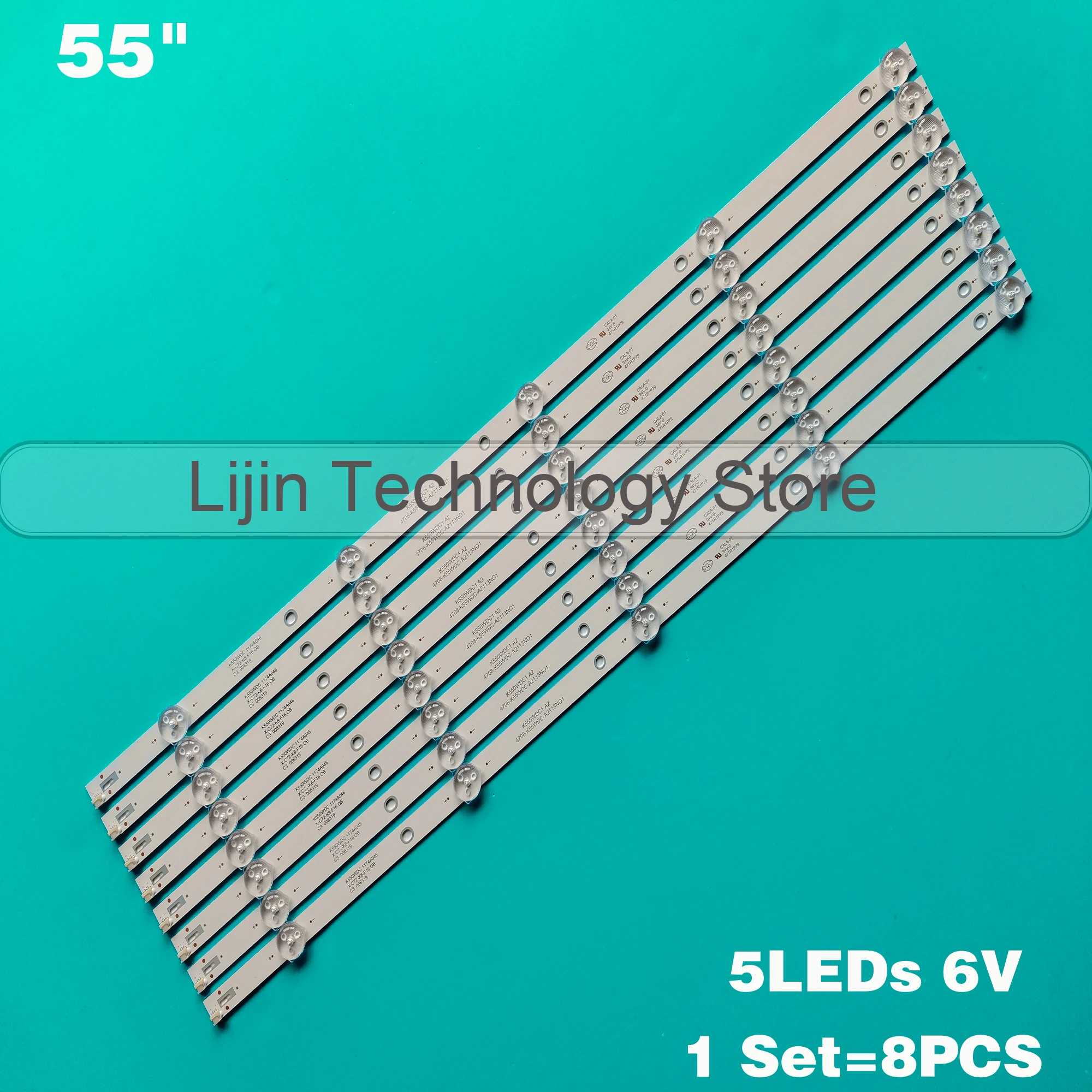 Светодиодная лента для 55K05 55U5080 55PUF6092 55U5855EC K550WDC1 A2 K550WDC2 4708-K55WDC-A1113N01 K550WD-A2113N01 471R1P79