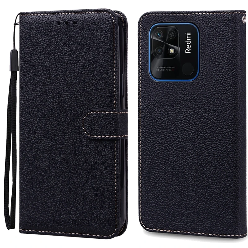 Premium Soft Leather Flip Wallet Phone Case – Elegant Book Style Cover