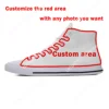 Custom Shoes Low Top High Top Sneakers High Quality Mens Womens Teenager Canvas Custom made DIY Sneaker Casual Couple Shoes 2