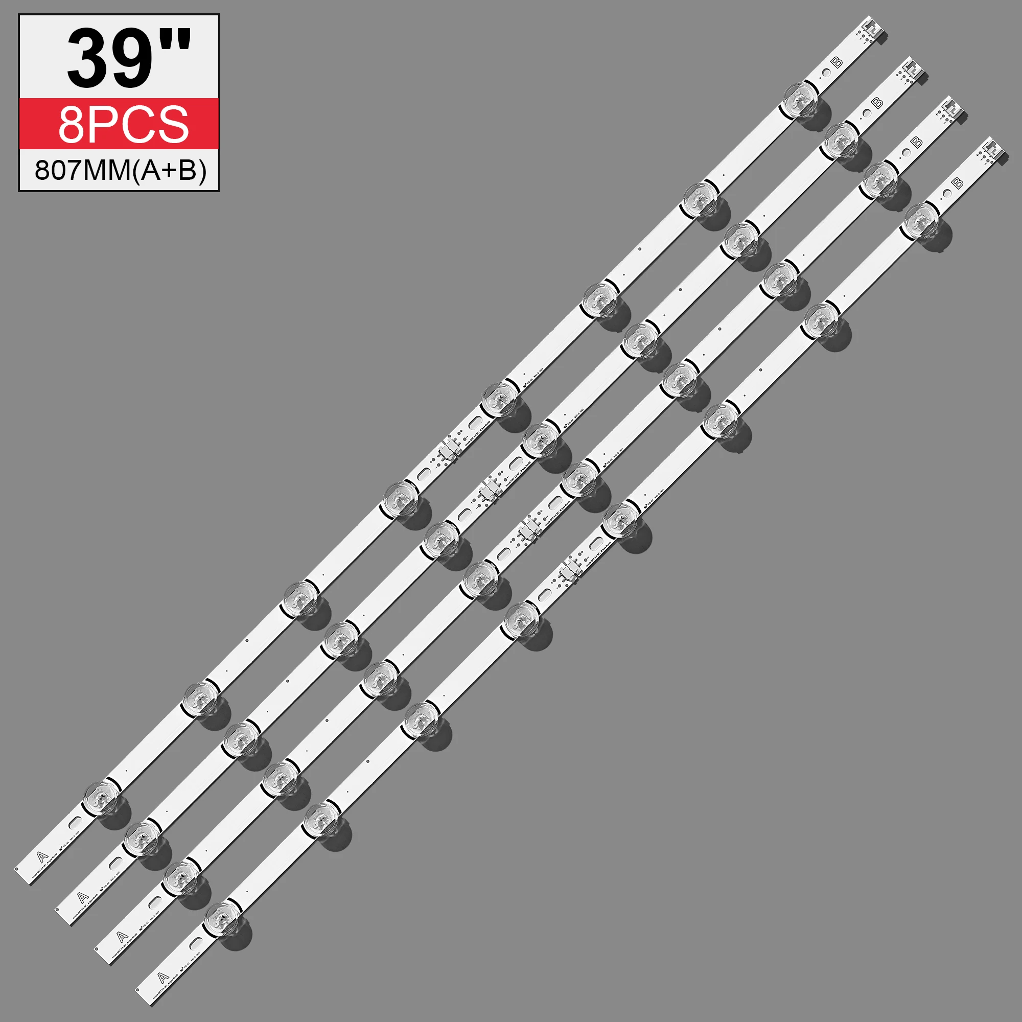 8PCS (4A + 4B) LED Ʈ Ʈ 390HVJ01 lnnotek drt 3.0 39 &39LB5700 39LB650V 39LB5800 39LB561F NC390DUN-VXBP2 V390HJ4-