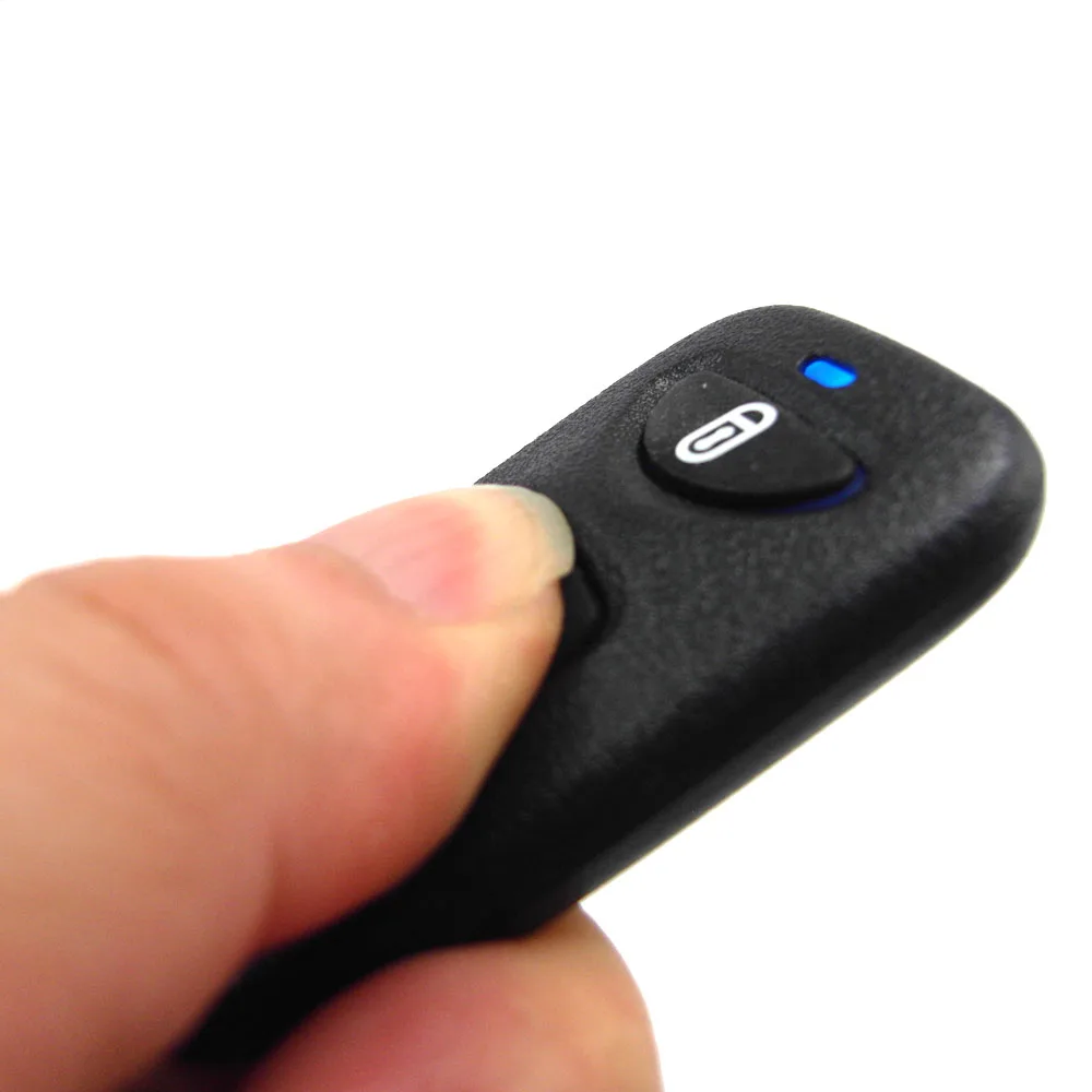 Sistema de entrada sin llave para coche con caja de Control, indicador LED y 2 mandos a distancia, Kit de cerradura de p