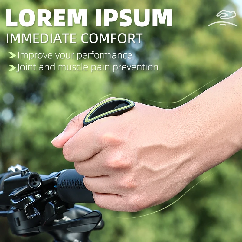 WEST BIKING 1 Pair Bicycle Bar Ends Lightweight Ergonomic Bike Extension Handlebar MTB Bicycle Handlebar Grips Bike Accessories