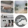 Rope Hoist Pulley System 5:1 Lifting Power 3/8 Rope Pulley Hoist 2200 Lbs Breaking Strength Heavy Duty Pulley System Rope Pulley 2