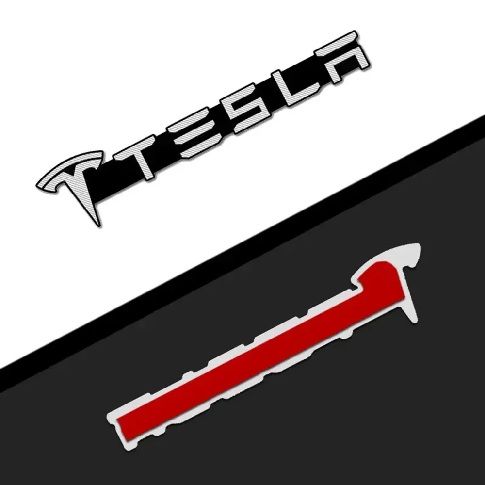 4개 테슬라 자동차 오디오 스피커 스티커 메탈릭 T 로고 엠블럼 데칼 (모든 테슬라 모델용) 실내 장식 무잔류 접착제