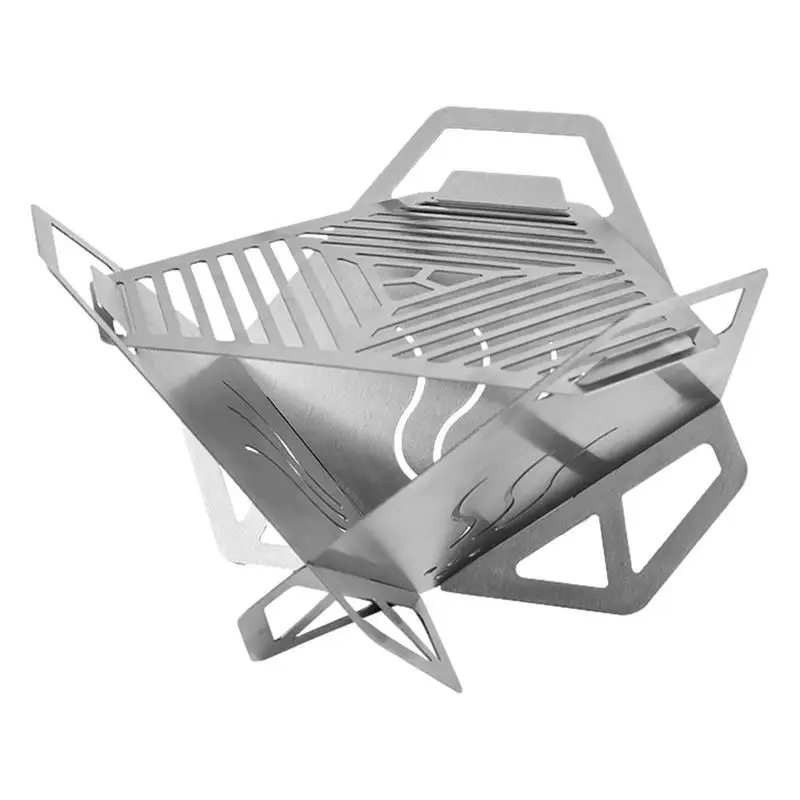 Griglia Da Campeggio Portatile Rimovibile Mini Bbq Cooking Grill Griglia Per Barbecue Griglia Per Barbecue Lotus Per Picnic In Campeggio E Cucina All'