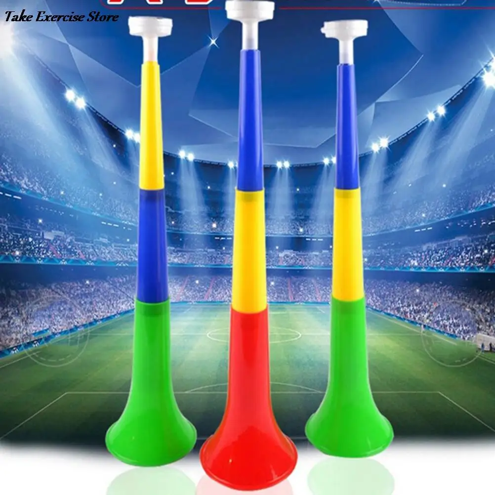 Musical Instruments  Removable Football Stadium Cheer Horns European Cup  Cheerleading horn Kid Trumpet Toy Random Color