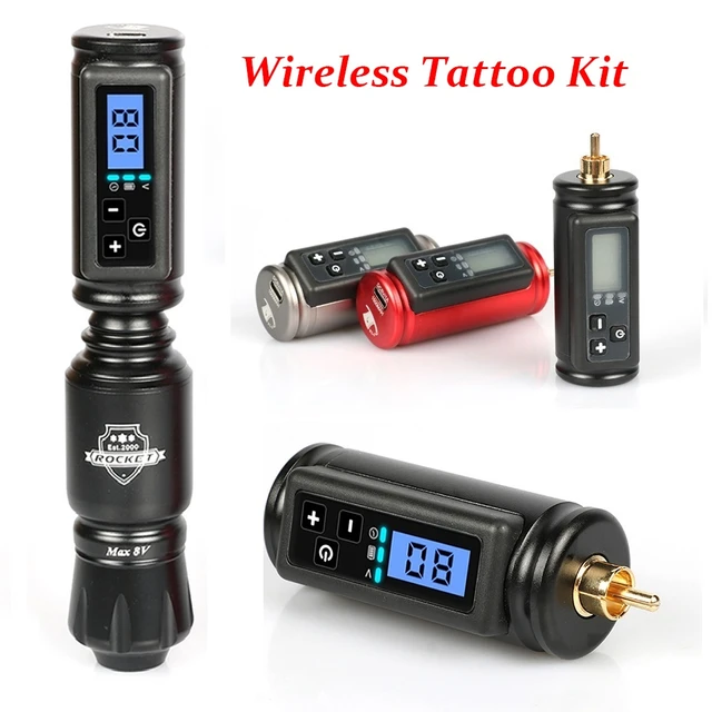 Amazoncom Tattoo Kit Wireless Tattoo Machine Rotary Tattoo Pen for  Beginners Complete Cordless Gun Battery Power Supply 20pcs Mixed Tattoo  Cartridges Hand Poke Stick RNP28KITP1991  Beauty  Personal Care