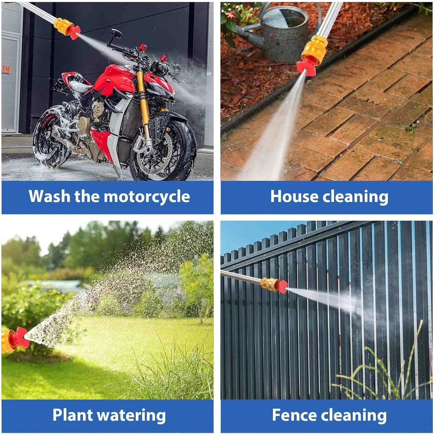 Cordless High Pressure Car Wash Washer Gun Foam Generator Water Gun Spray Cleaner Portable Car Washing Machine 200W 50Bar high pressure washer gun electric water spray gun high pressure washer high pressure sprayer