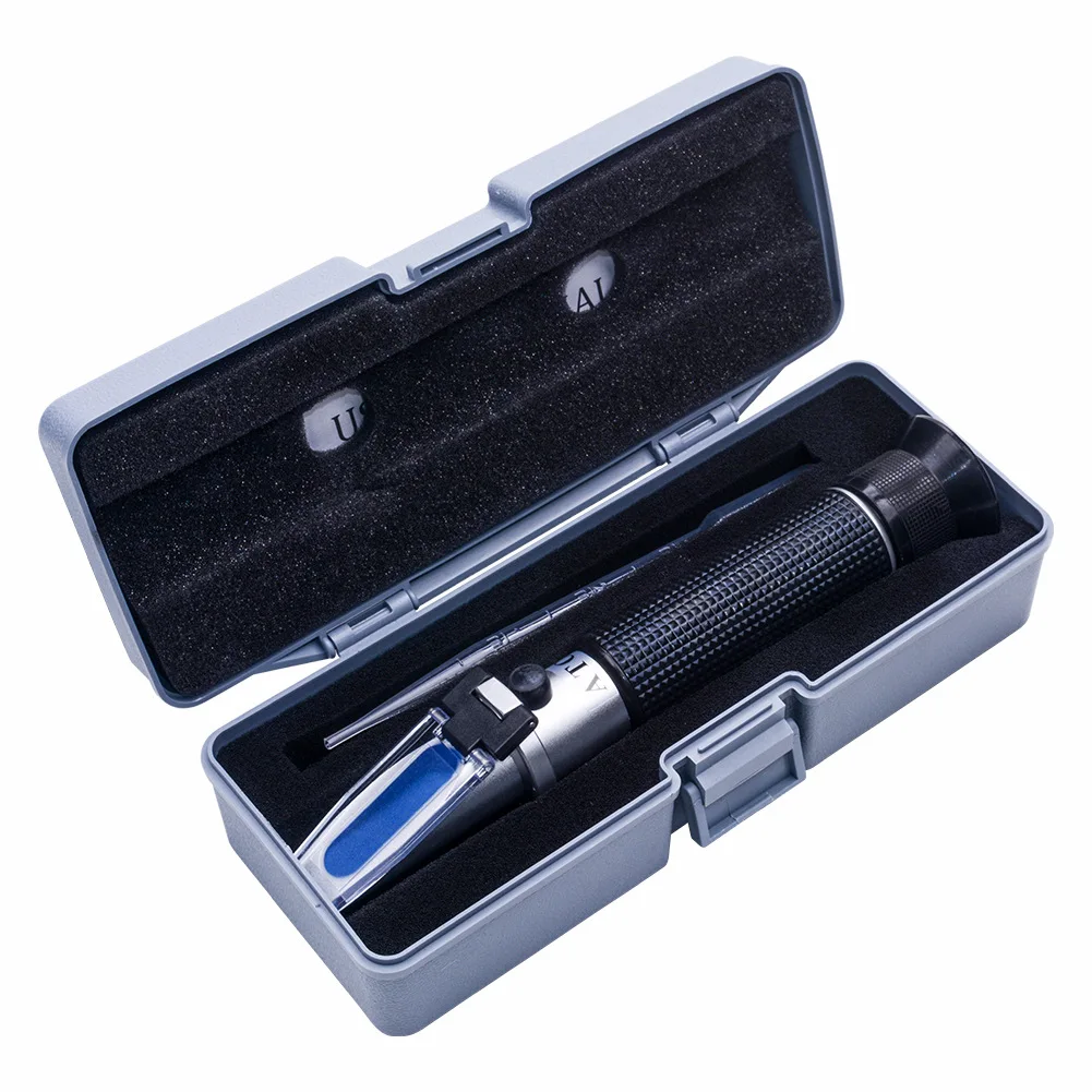 Portable Refractometer Brix Sugar 032 Tester RHB32ATC With Box