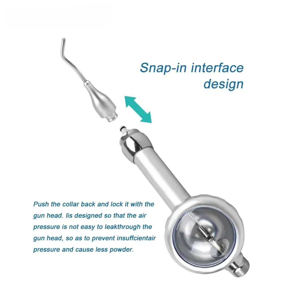 SYJH Dental Tooth Cleaning Sand Blasting Machine Teeth Whitening Spray Dental Air Driven Polisher Dentistry Equipment
