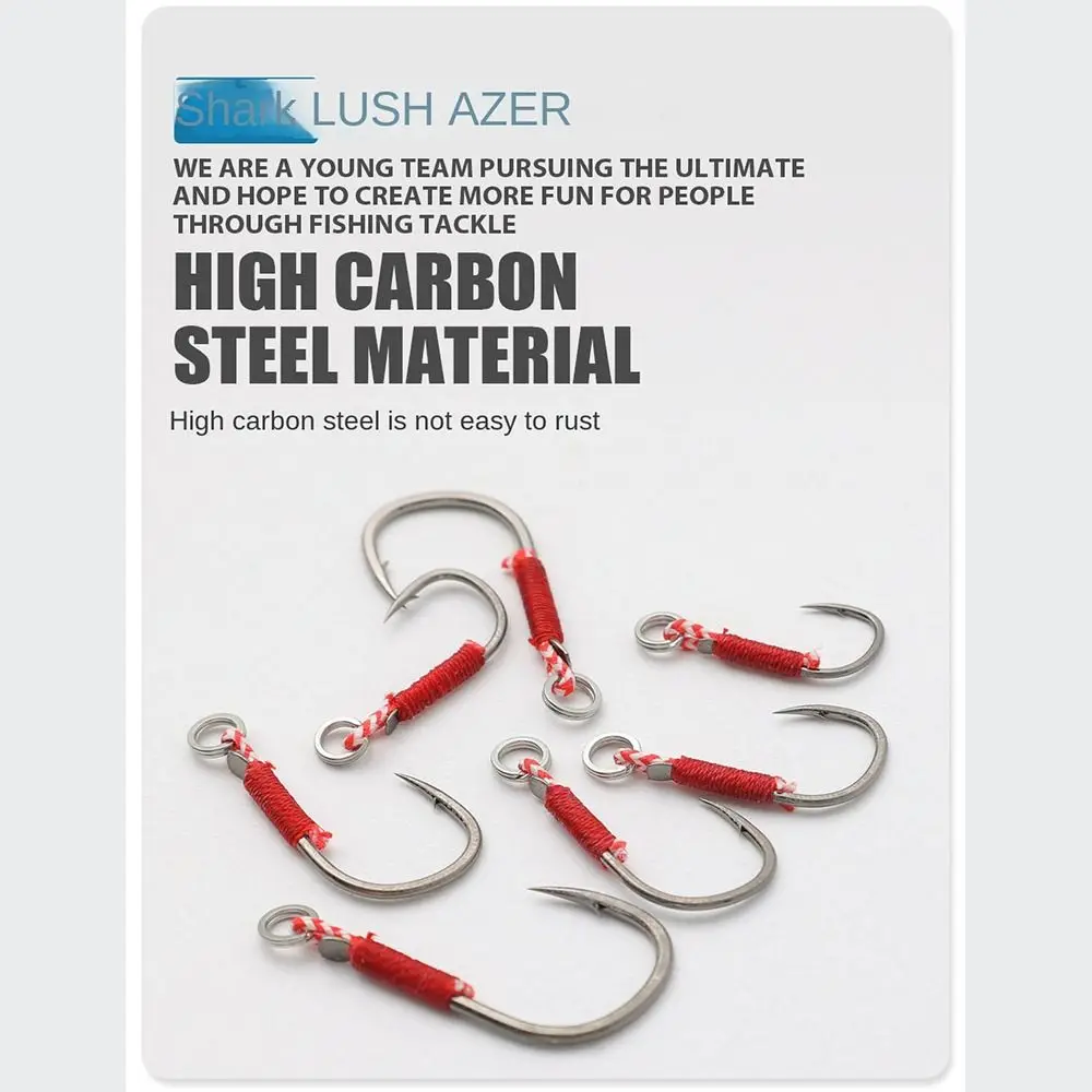 

20 шт., металлический рыболовный крючок, 6 #-11 #