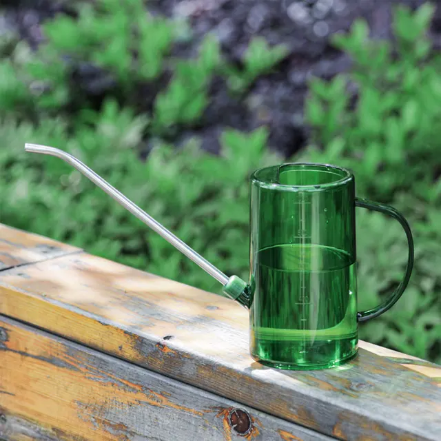 Indoor Plants Watering Can Transparent Simple Style Watering Can for Indoor Outdoor Plants Transparent Simple Style Watering Can 5