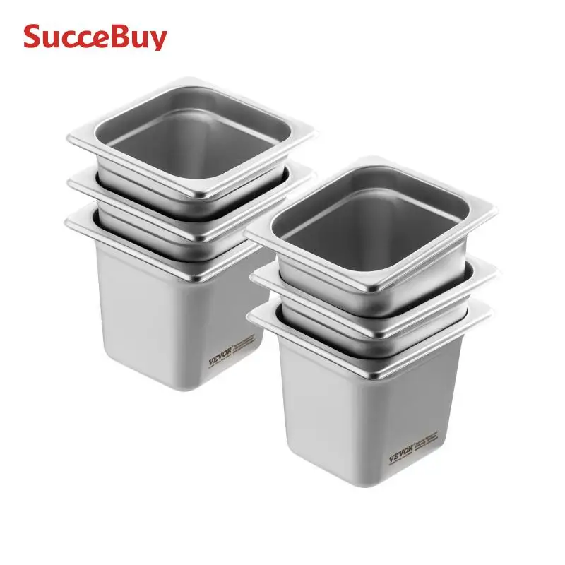 Hotel Quality Stainless Steel Steam Table Pans Set