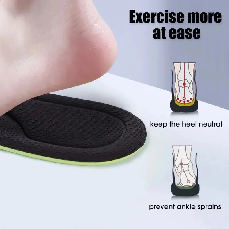 Shoe Insoles 2/10pcs Nano Memory Foam Unisex