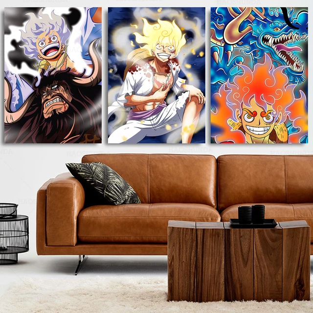 monkey D luffy gear 5 one piece Photographic Print by youranimeworld