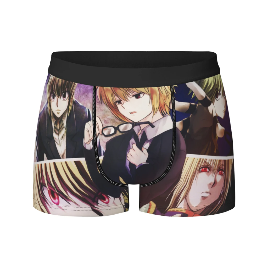 thumbnail image 1 of Calzoncillos tipo bóxer para hombre Hunter-X-Hunter-Killua, ropa interior transpirable para hombre, 1 of 5