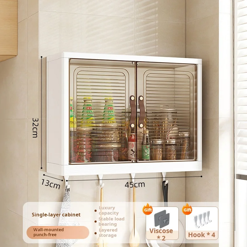 Toilet Shelf, Bathroom Wall Mounted Toilet, Washbasin, Non Perforated Wall Mounted Cosmetic Storage Cabinet Above The Toilet 6