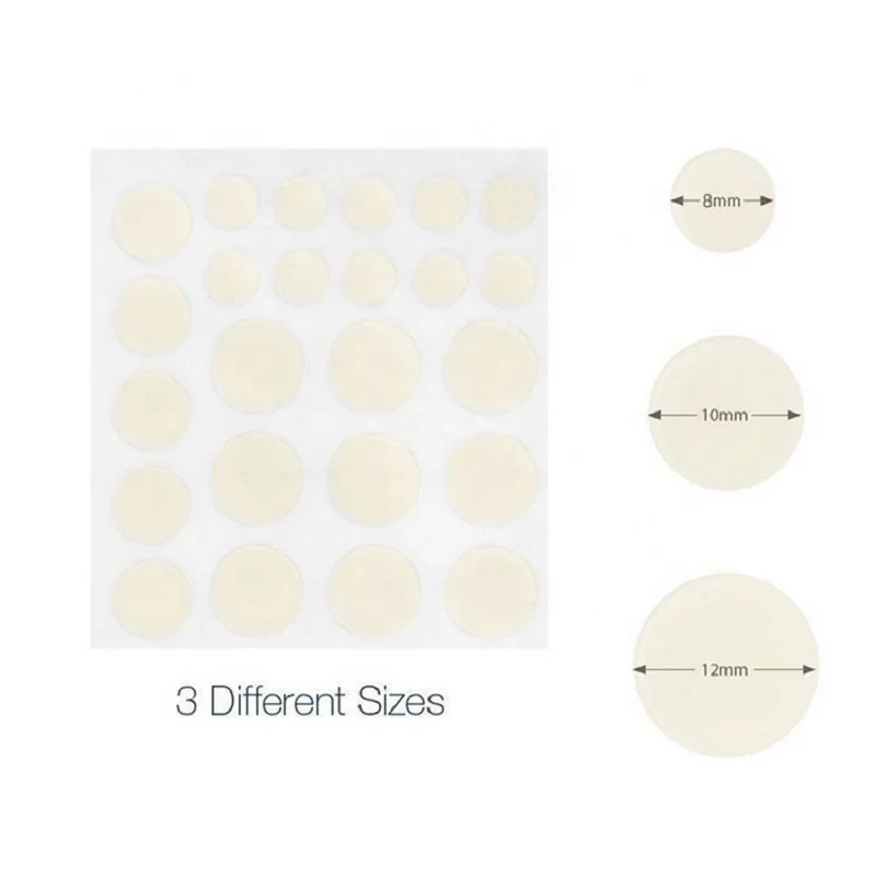24pcs Face Acne Pimple Spot Scar Care Treatment Stickers Facial Skin Care Blackhead Removal Freckle Patches Acne Mask Beauty 3
