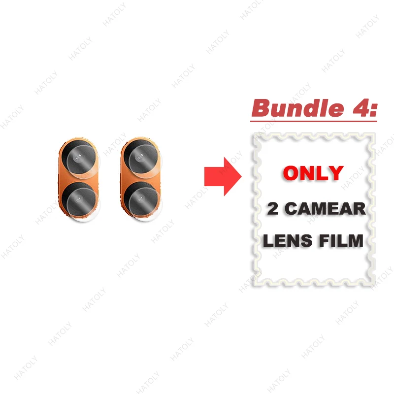 Enhanced Glass Protective Film - HD Clear Screen & Camera Lens Protector