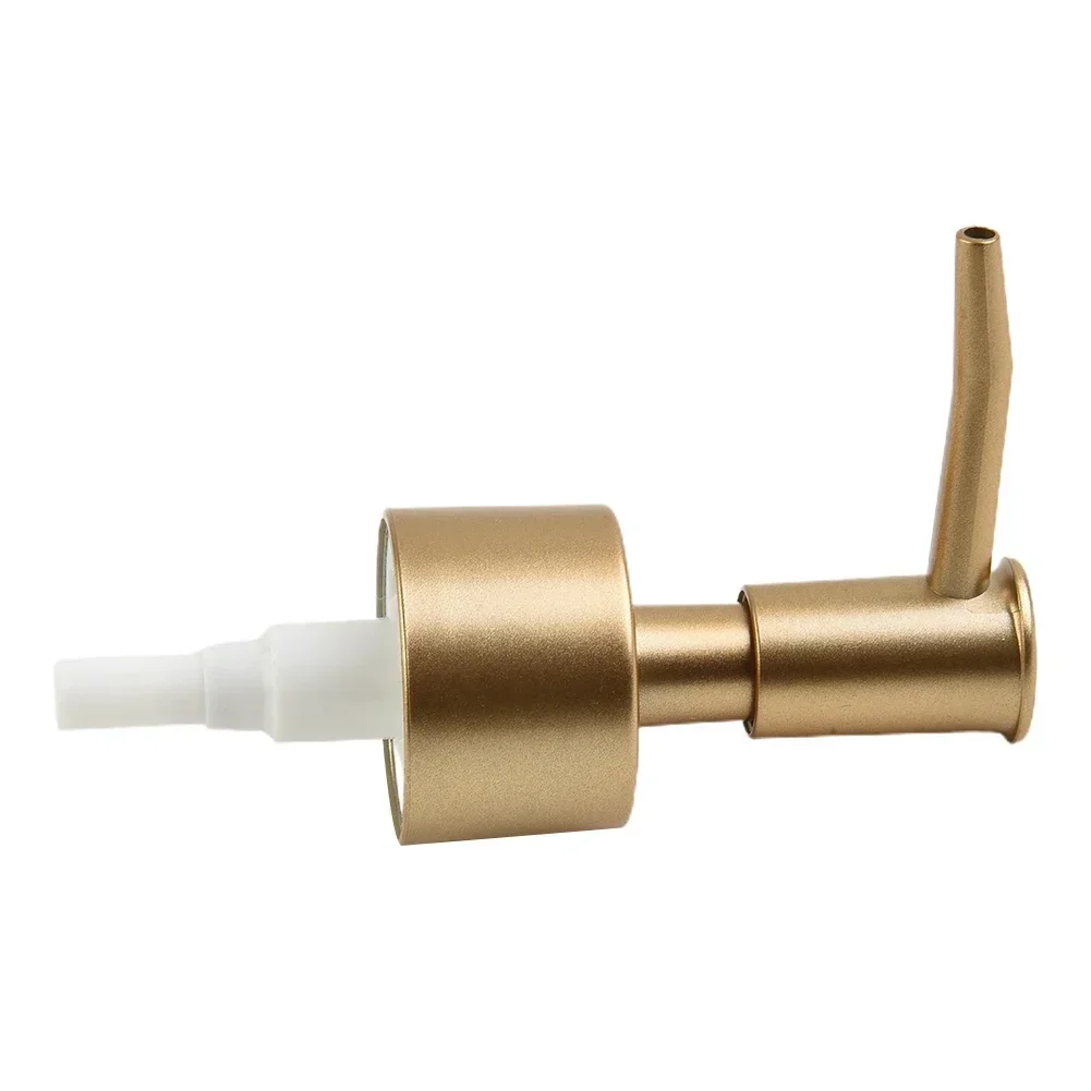 Soap Dispenser Soap Pump Soap Dispenser Head Gold Silver Soap Dispenser Pump Head Press Pump Head Plastic Lotion Bottle Hand Soap Press For 28/400 Thread