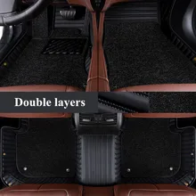 

Best quality rugs! Custom special car floor mats for Toyota C-HR 2022 durable waterproof double layers carpets for CHR 2021-2018