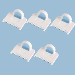 Precision Sewing Guide Template Kit for Consistent Stitches - Ideal for Fabric, Embroidery, and Leathercraft (5pcs)