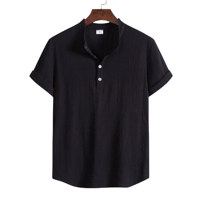 Linen Shirt Man Shirts High Quality Men's Luxury Clothing Fashion Blouses Social T-shirts Free Shipping Hawaiian Cotton Oversize