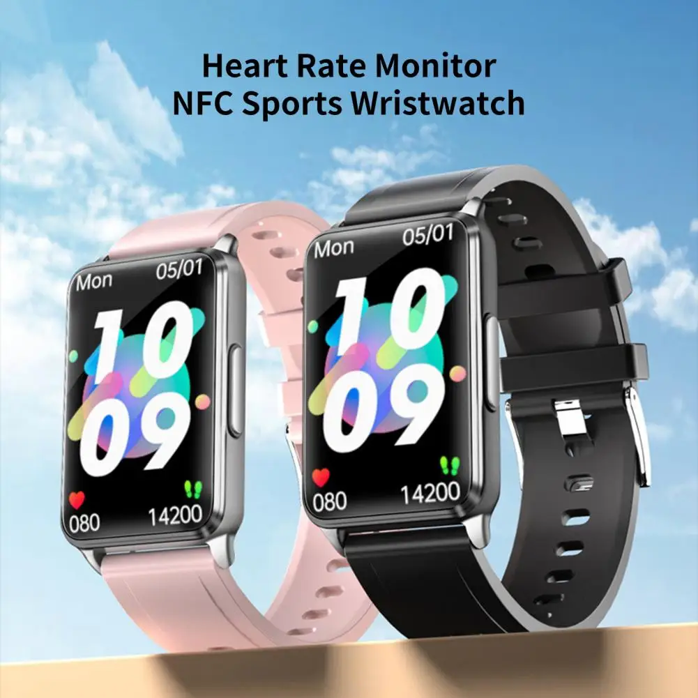 

Electronic Watch Creative High Clarity 1.6 Inch Color Display Men Women Heart Rate Monitor Smart Watch