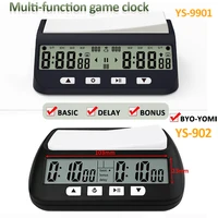 YS9901/YS902 Digital Chess Timer Professional Chess Clock Multifunctional Digital Count Up Count Down Precision Game Stopwatch 1