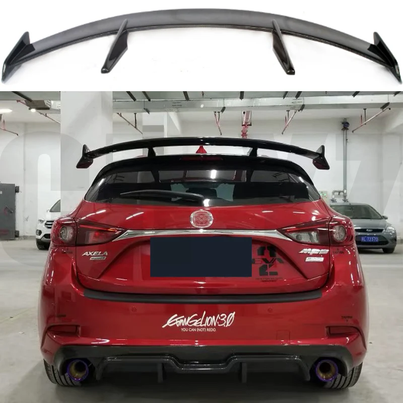 Auto Voorbumper Spoiler Voor Mazda 3 Axela 2014-2018 3 Stuks/set Auto
