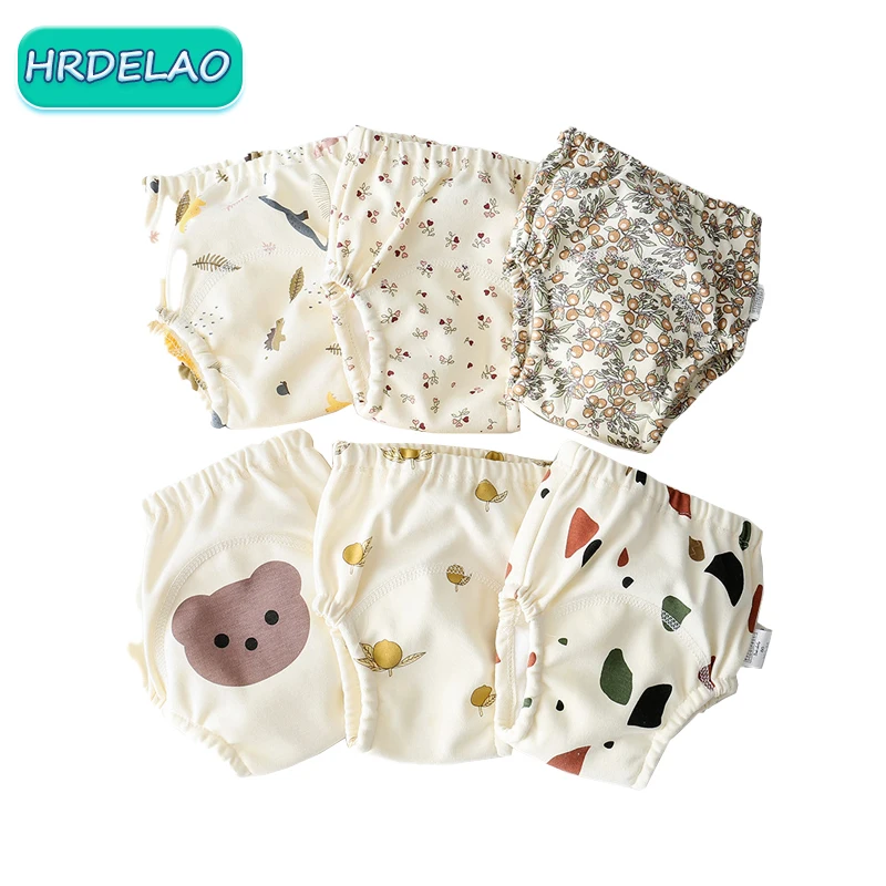 

Baby Fruit Lemon Banana Diaper Quitting Pants Training Pants Cottons Gauze Diapers Studys Waterproof Diaper Pocket Diaper Pants