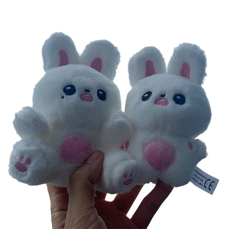10CM Kpop Idols Wonyoung Bunnynong Plush Keychain Pendant Beauty Fans Gifts 3