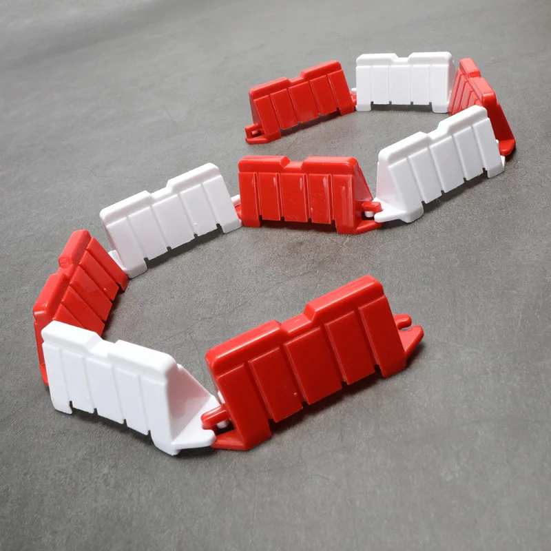 80 Pezzi Recinzione per Campo da Drift Pista da Corsa per Auto RC, Mini Pista per Auto da Drift RC Set di Recinzione per Campo RC, Barriera RC per Auto da Drift Ideale per RC
