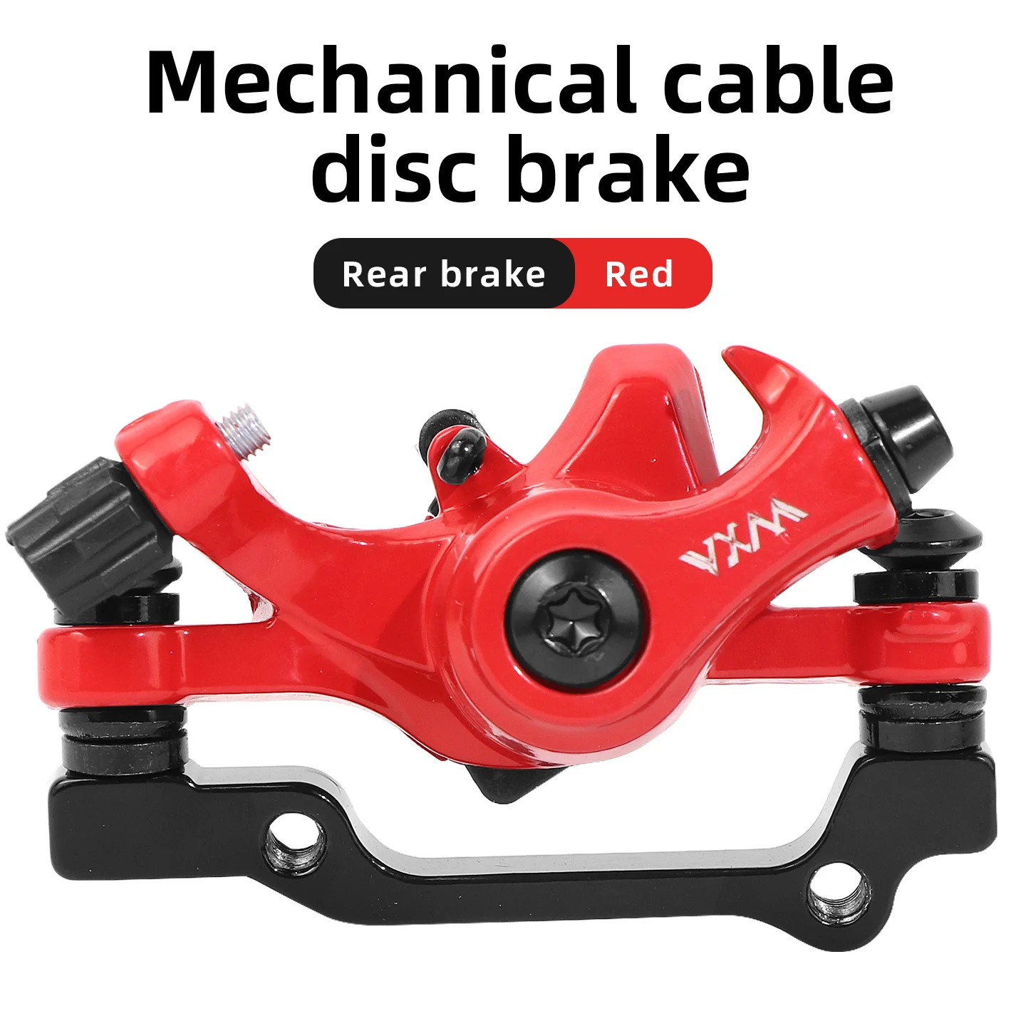 Red Rear Brake