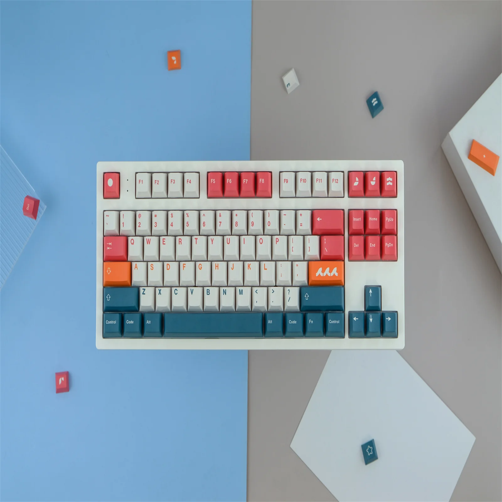 GMK 솔트 레이크 키 캡 129 키 PBT 키 캡 체리 프로파일 DYE-SUB 맞춤형 키 캡 MX 스위치 기계식 키보드
