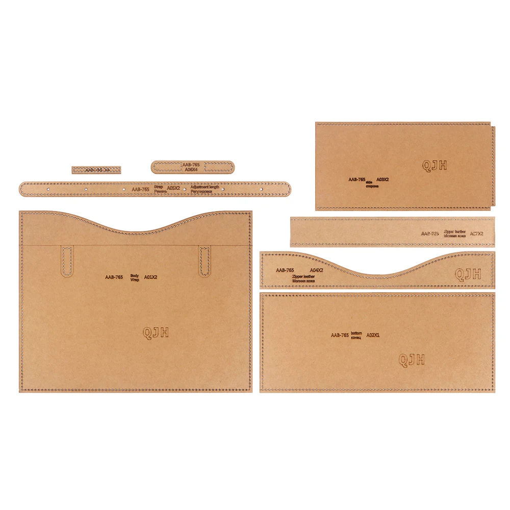 Leather Shoulder Bag Template 2