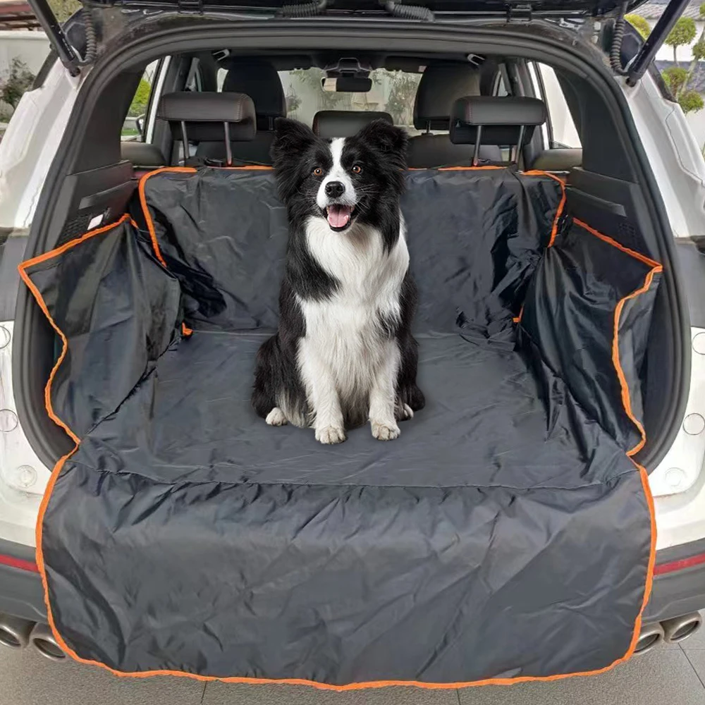 

Dog Car Seat Cover Large Dogs Trunk Protection Pad Waterproof Mat Dog Carrier Hammock Dirt Resistant Cars Rear Seats Cushion