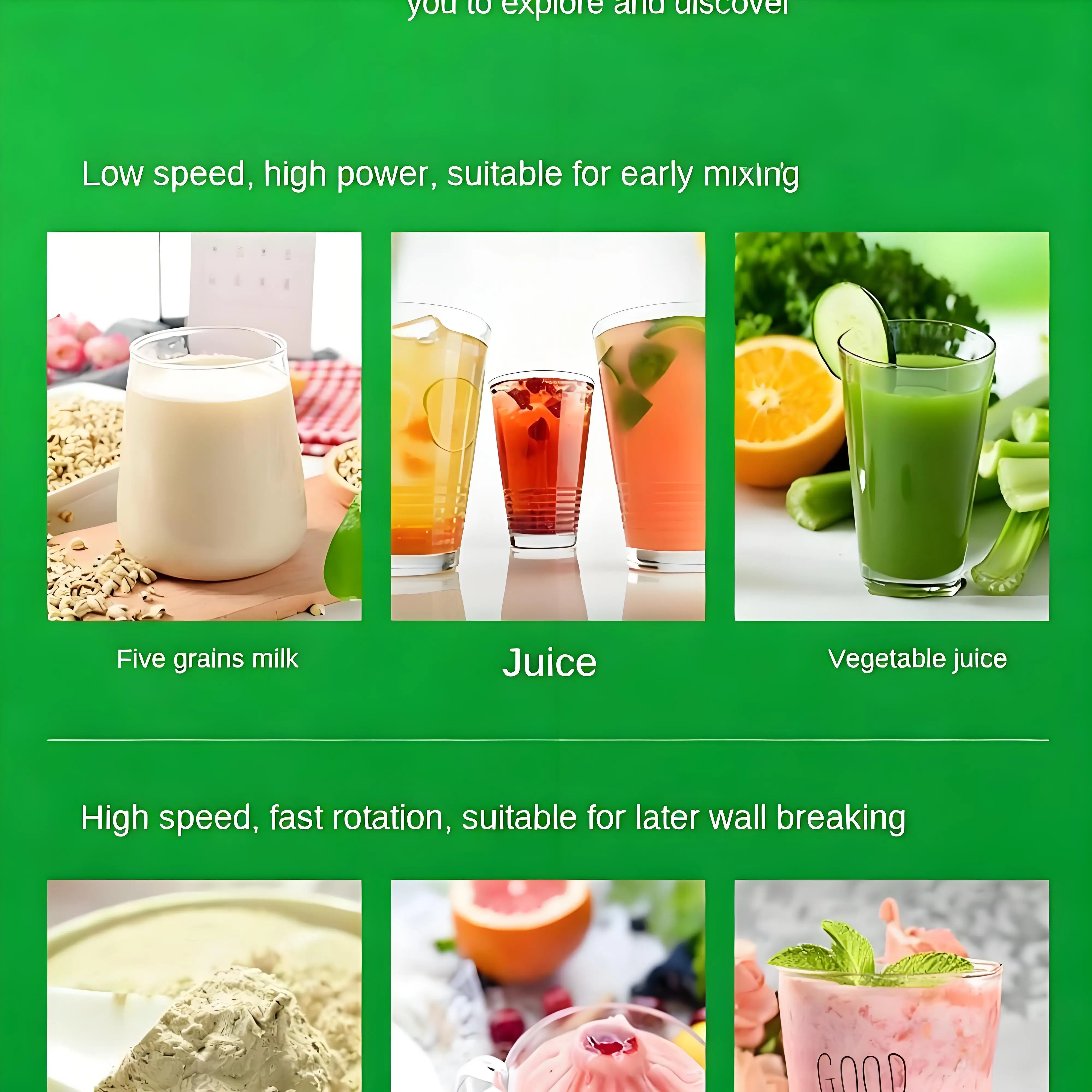 2L Professional Blender Mixer 8
