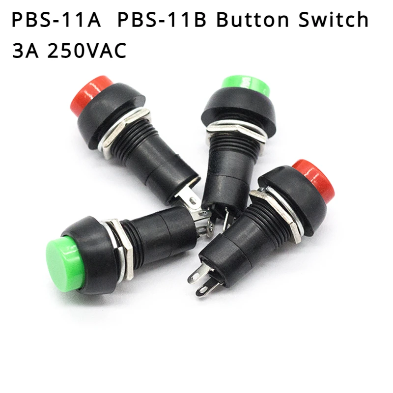 5/10 шт./партия, пластиковые кнопочные переключатели