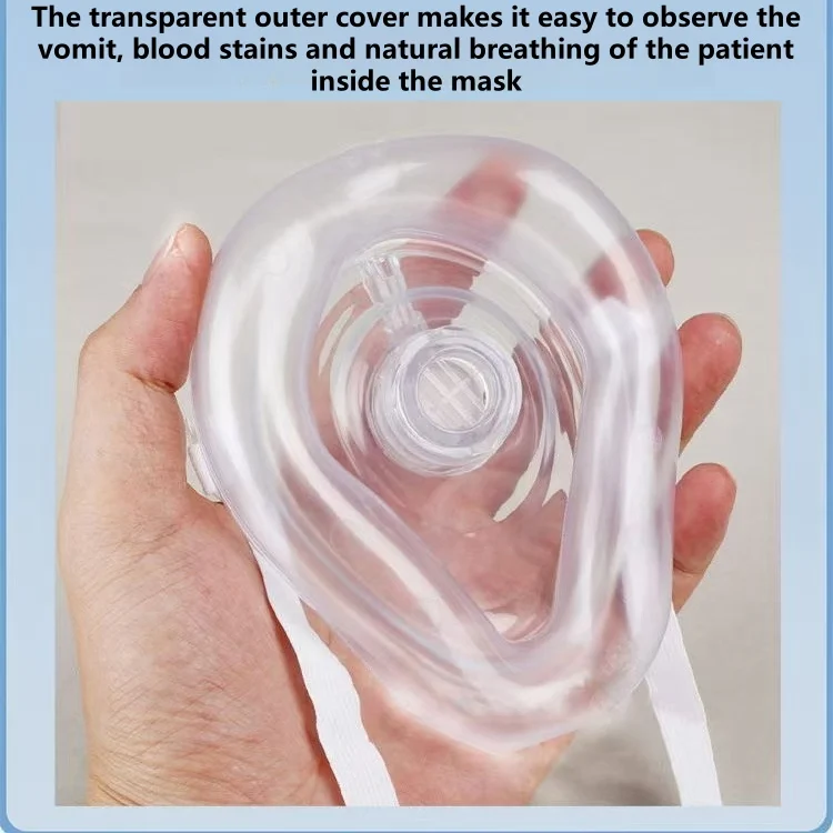 Outdoor Camping Artificial Respiration One-Way Breathing Valve Mask First Aid CPR Training Breathing Rescuers Mask Accessories first aid mask