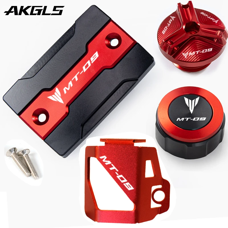 Front and Rear Brake Fluid Cover Protective Shell and Fill Port Protector