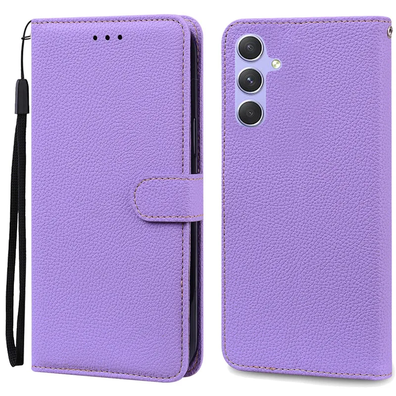 Leather Wallet Flip Case for Samsung Galaxy - Stylish Protective Phone Cover