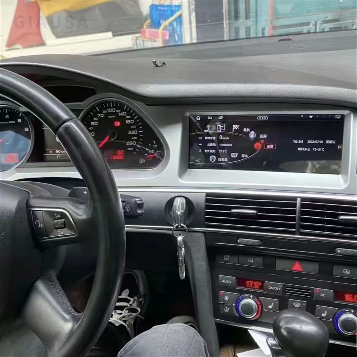 

Автомагнитола 8,8 дюйма, 4G, Lte, Android 12 для Audi A6 A6L C6 2005 - 2012