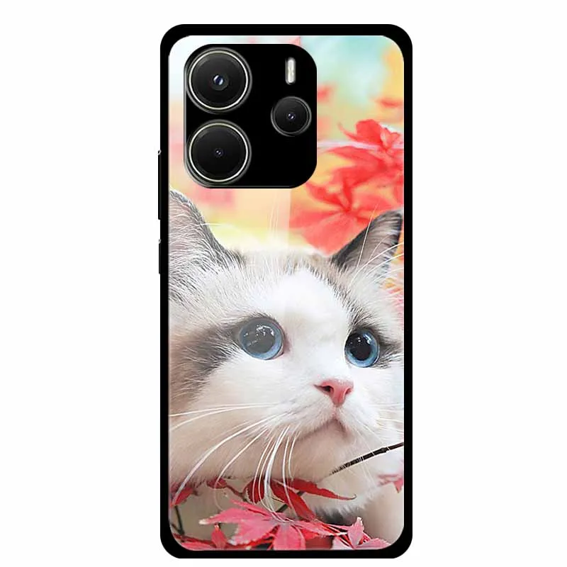 Global Version Hard Tempered Glass Fashion Protective Case, 6.67 Cover