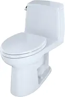 MS854114EL#11 Eco Ultramax ADA Elongated One Piece Toilet Colonial White It Also Provides An Additional 20% Water Savings 2
