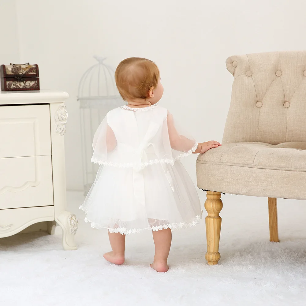Baby Christening Gowns Infant Baby Girl Baptism Wear Summer Dresses Wedding Dress girls dress,baby girl dress