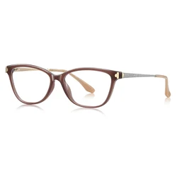 Elegant Blue Light Glasses - Timeless Design, Lightweight Comfort, Perfect for Any Occasion (Red Brown)
